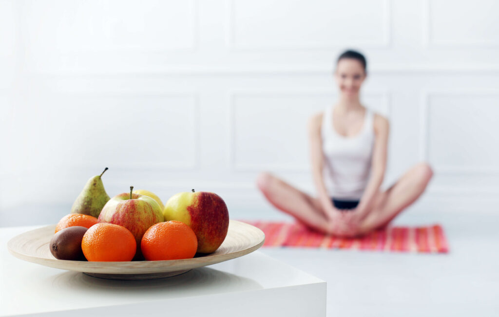 Balanced nutrition for yoga practitioners